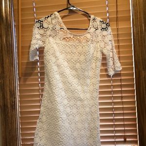 Abercrombie White Lace Dress